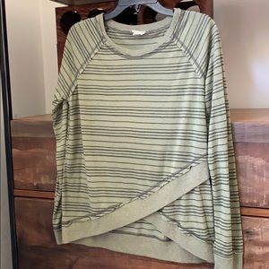 Hem & Thread Long Sleeve Top